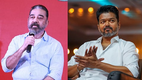 Kamal Haasan clarifies that Vijay is not his "political enemy", says it's not the "right moment" to advise him