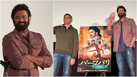 Prabhas meets his fans in Japan at Baahubali: The Epic special screening