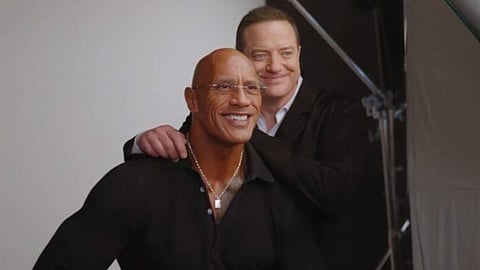 Dwayne Johnson expresses gratitude to Brendan Fraser for "changing his life" on The Mummy Returns: 'You took a risk...' 