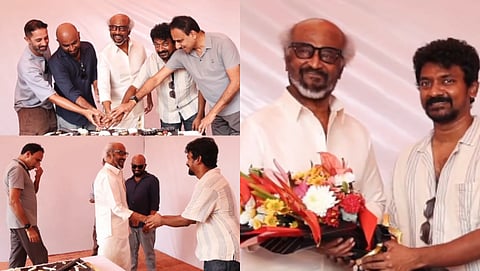 Rajinikanth celebrates his birthday on the sets of Jailer 2