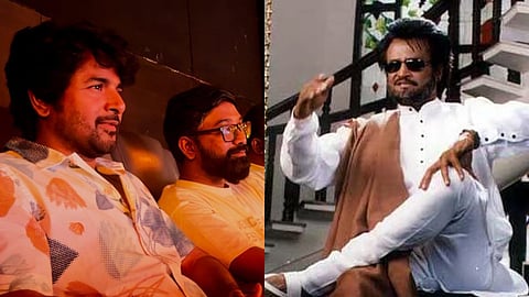 Sivakarthikeyan cheers for Rajinikanth during Padayappa re-release in theatres