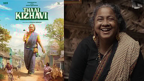 Thaai Kizhavi first look poster; Screengrab from the teaser