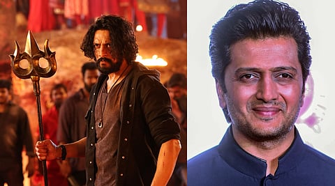 Ritesh Deshmukh congratulates Sudeep on Mark's success