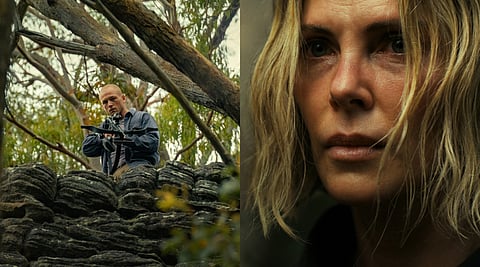 Apex teaser: Charlize Theron and Taron Egerton engage in a twisted cat and mouse chase