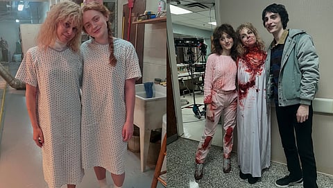 Cara Buono gives fans a glimpse behind the scenes of Stranger Things 5 with co-stars
