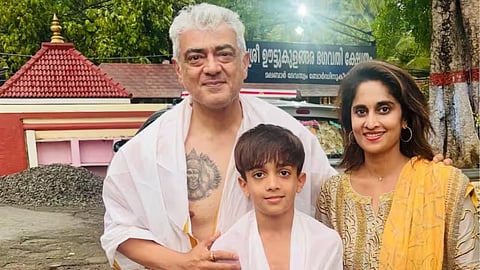 Ajith Kumar visits this temple in Palakkad once again in 2025