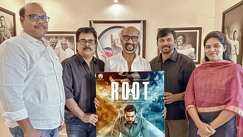 Rajinikanth unveils first look poster of Gautham Ram Karthik's Root 