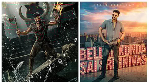 New poster of Bellamkonda Sai Sreenivas from Haindava unveiled