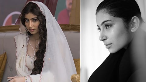 (L) Sara Arjun in Dhurandhar; (R) the actor