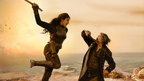 Priyanka Chopra channels all her might fighting Karl Urban in first look pictures from The Bluff