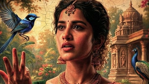 Nabha Natesh is Parvathi in Nagabandham