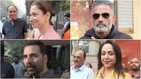 From Hema Malini to Akshay Kumar: Bollywood turns up to cast their vote at Mumbai Municipal elections