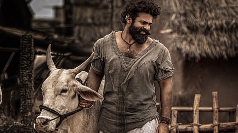 Sai Durgha Tej’s rustic new look from Sambarala Yetigattu unveiled 