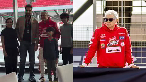 Sibi Sathyaraj meets Ajith Kumar with his family, shares video