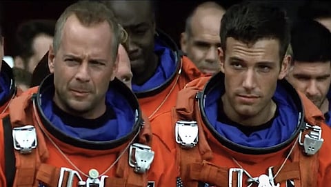 Ben Affleck says he battled food poisoning during emotional Armageddon farewell with Bruce Willis