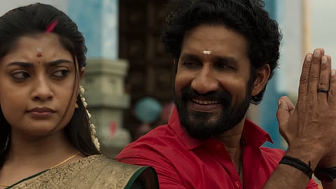 Screengrab from 'Thennaattu Sirukki' in Jockey