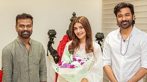 Sreeleela joins Dhanush-Rajkumar Periyasamy's D55 as female lead