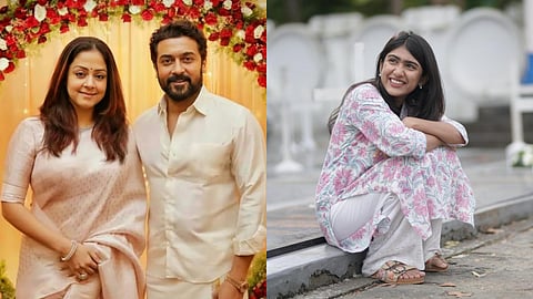 Suriya and Jyotika praise Riya Shibu's performance in Sarvam Maya