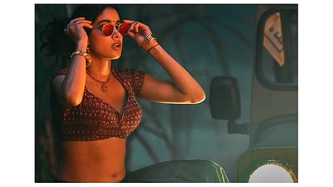 Janhvi Kapoor’s new poster from Peddi out