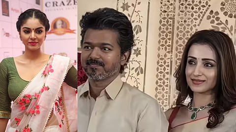 Sanam Shetty criticises Vijay for his public appearance with Trisha