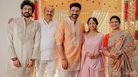 Bellamkonda Sai Sreenivas engaged to his girlfriend Kavya Reddy