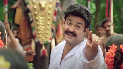 Mohanlal philosophises 'Po Mone Dinesha' line from Narasimham