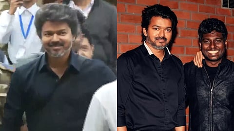 Vijay arrives in Mumbai, to attend Atlee-Priya's baby shower ceremony