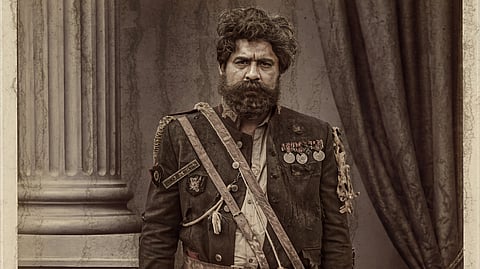 Srikanth’s look unveiled from Sambarala Yeti Gattu