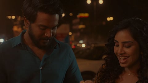Screengrab of Heartin's first single 'Karaya Karaya' featuring Sananth and Emaya T
