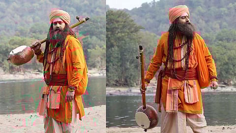 Prajwal Devaraj as Guru Siddha in Ramarasa