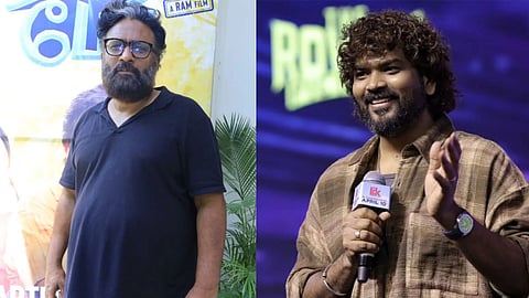 Director Ram; Vignesh Shivan at an LIK event