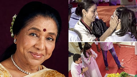 ‘Antim darshan’ held for Asha Bhosle: Tabu, AR Rahman, Sachin Tendulkar  pay their final respects to the iconic singer
