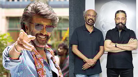 Rajinikanth; Rajinikanth and Kamal Haasan in Thalaivar 173 announcement