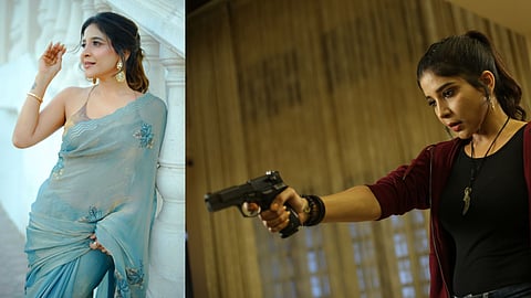 Sakshi Agarwal; A still from Theeyor Koodam