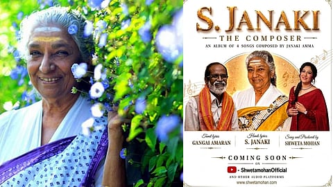 S Janaki; Announcement of Gangai Amaren and Shweta Mohan collaborating for S Janaki's tribute