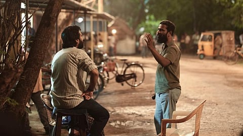 Arasan shoot resumes; Silambarasan and Vetri Maaran engage in deep conversation