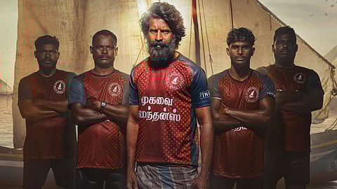 Mandaadi poster featuring Soori