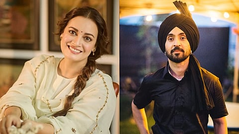 Diljit Dosanjh set example for celebrities, says Dia Mirza on his comments on religious tolerance in Canada