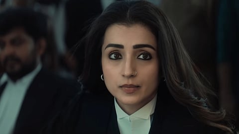 Trisha in a still from Karuppu