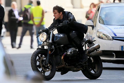 Tom Cruise injured shooting for MI-6