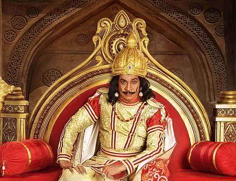 Grand set for Vadivelu's song