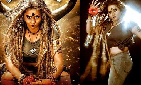 Namitha plays a witch in Pottu