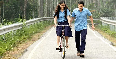 Going back to school for Raju Kannada Medium was fun for Ashika