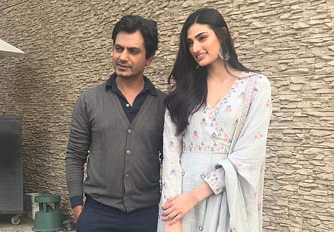 Nawazuddin Siddiqui, Athiya Shetty start shooting for Motichoor Chaknachoor