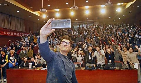 Massive crowd at Chinese university causes cancellation of Aamir Khan event