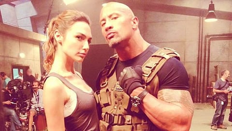 Gal Gadot to team up with Dwayne Johnson in Red Notice