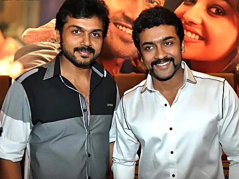 Karthi wants to direct Suriya