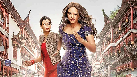 Sonakshi Sinha, Diana Penty create &#39;comedy of errors&#39; in Happy Phir Bhag Jayegi