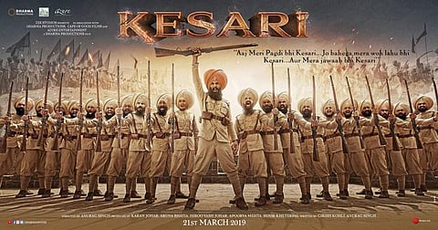 Akshay Kumar unveils Kesari poster