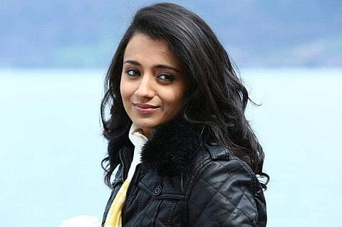 Trisha to play a mother in Paramapadham Vilaiyattu